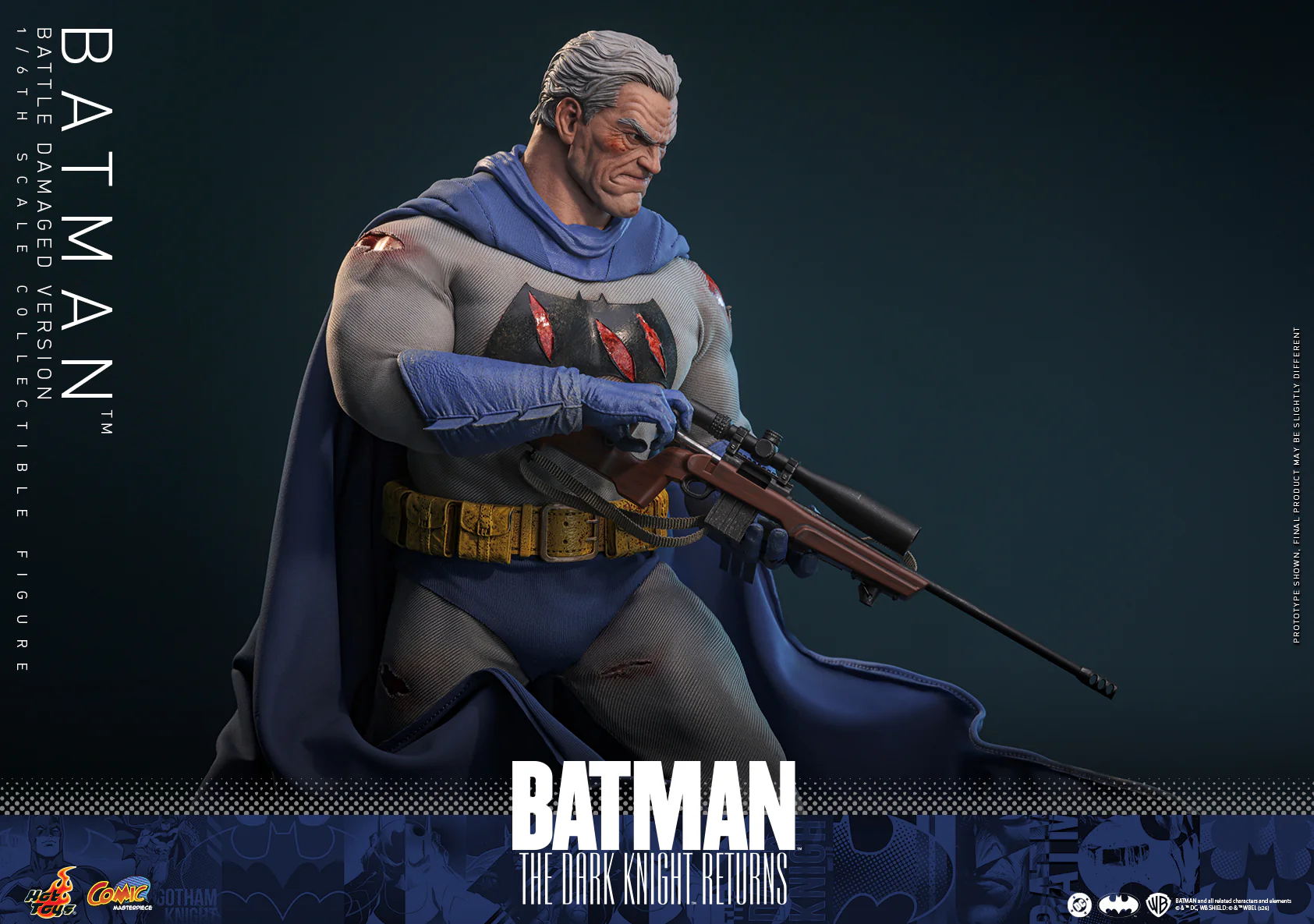 640328576_938355431881748_6069193498729941720_n PRE ORDER Hot Toys - CMS031 - Batman: The Dark Knight™ Returns: Batman™ (Battle Damaged Version) 1/6th Collectibles Figure