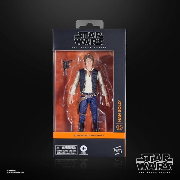 71M8TY6l9vL._AC_SX679_ Star Wars: The Black Series 6-Inch Scale Action Figure - Han Solo