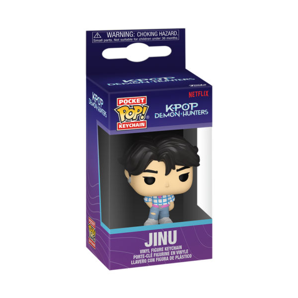 Funko Pop  KPop Demon Hunters Keychain Jinu