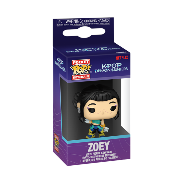 95688_KPDH_S1_Zoey_POCKET_POP_KEYCHAIN_GLAM-1-WEB Funko Pop KPop Demon Hunters Keychain Zoey