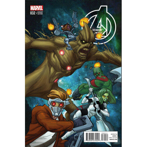 AVENGERS #32 GOTG FERRY VAR