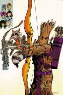 AVENGERS WORLD #15 ROCKET RACCOON AND GROOT VAR