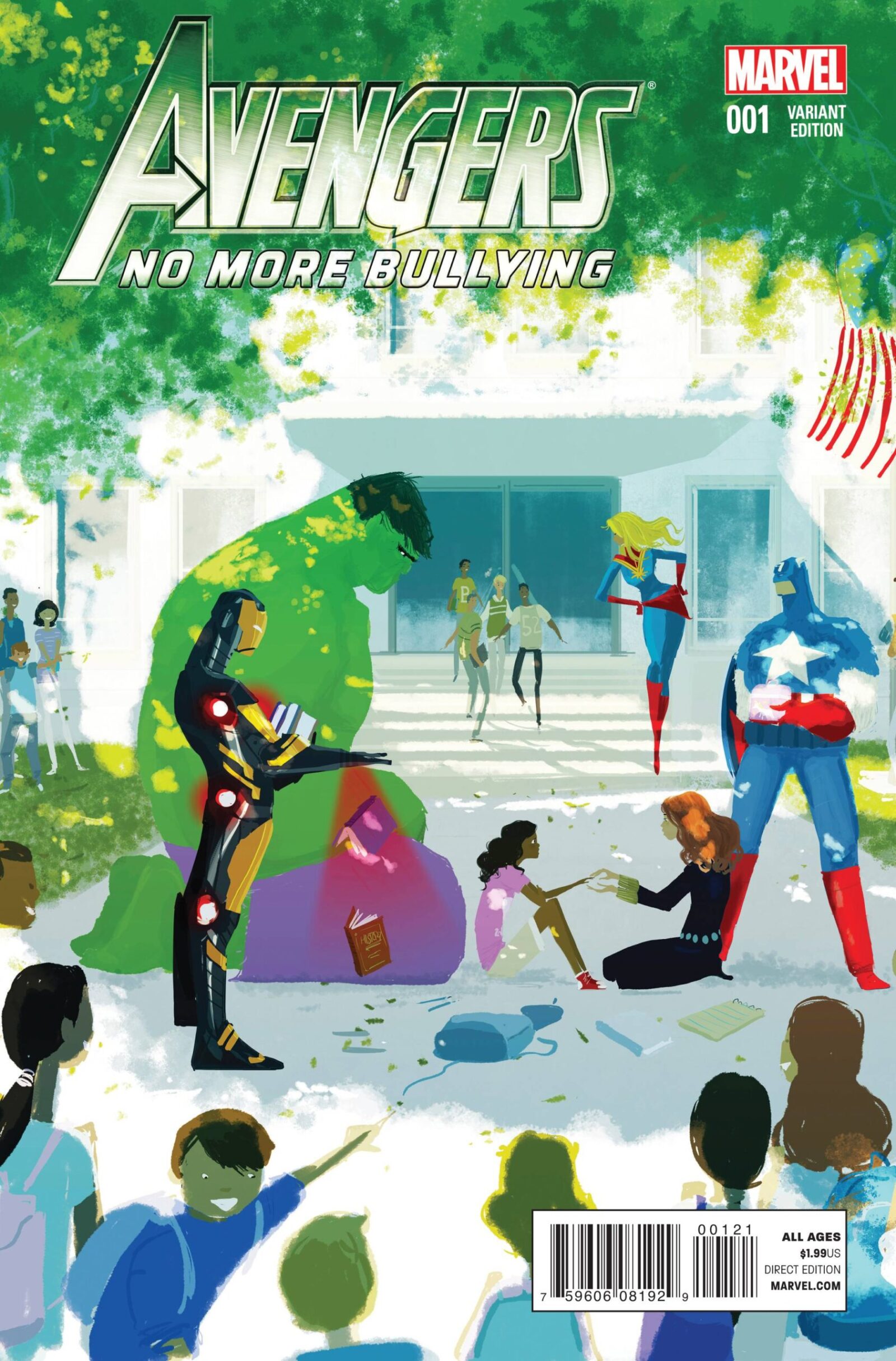 STK661626 AVENGERS NO MORE BULLYING #1 CAMPION VAR