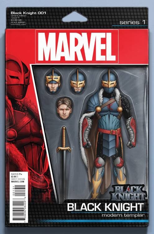 BLACK KNIGHT #1 CHRISTOPHER ACTION FIGURE VAR