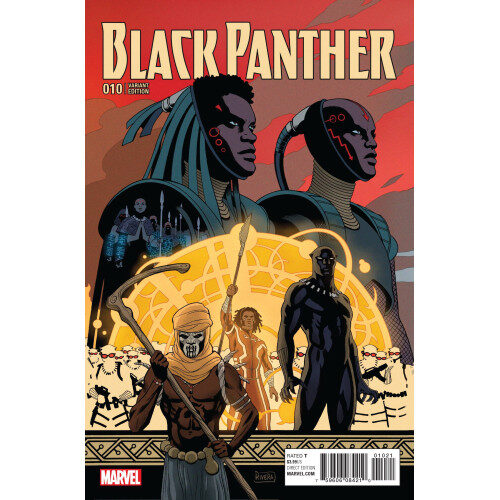 BLACK PANTHER #10 RIVERA CONNECTING F VAR