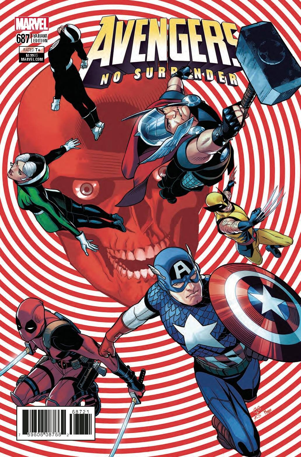 AVENGERS #687 SPROUSE END OF AN ERA VAR LEG