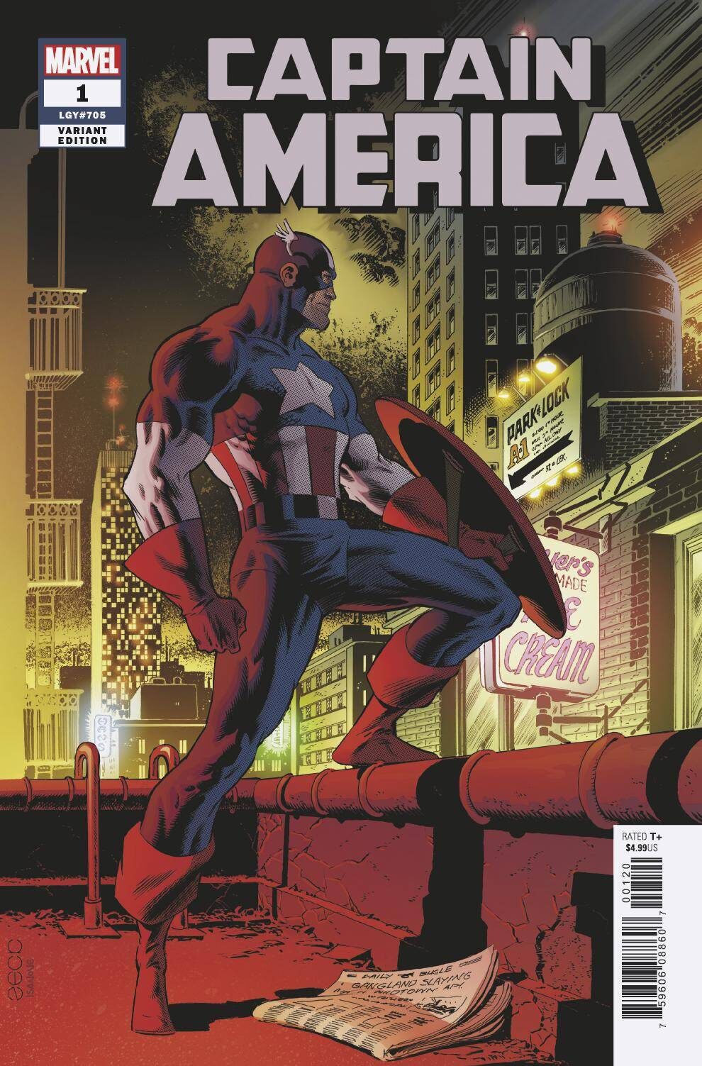 CAPTAIN AMERICA #1 ZECK VAR
