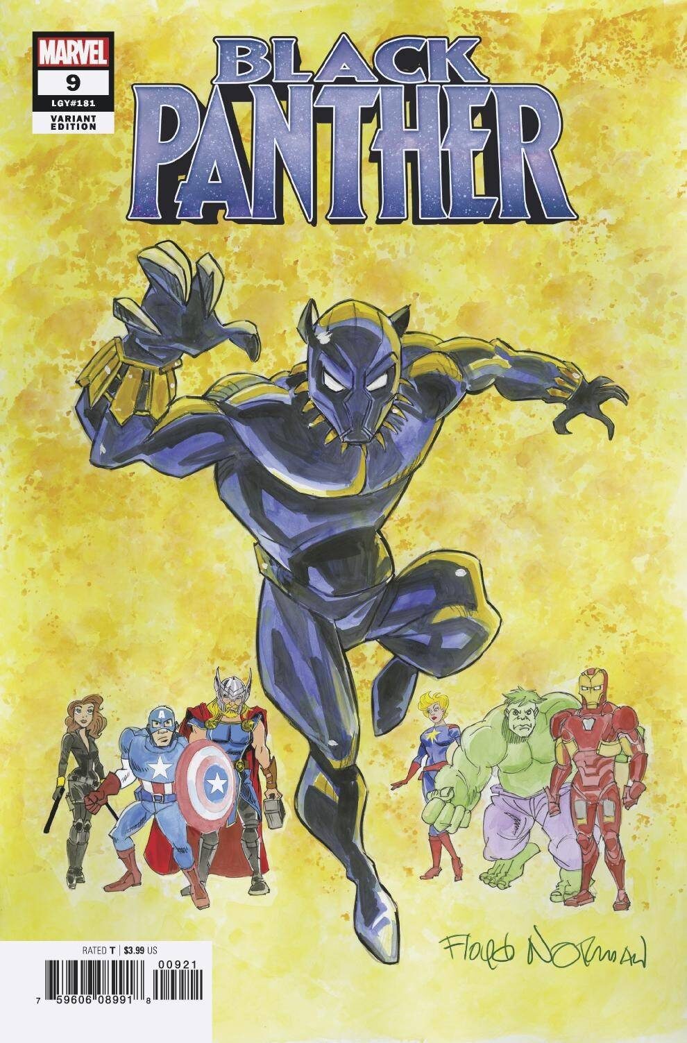 BLACK PANTHER #9 NORMAN VAR