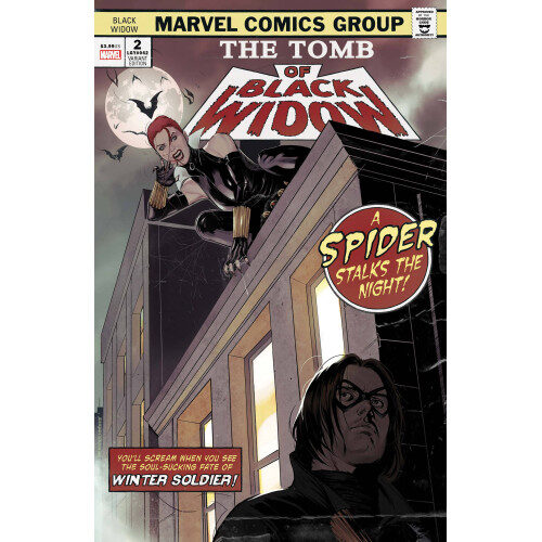 BLACK WIDOW #2 SWABY TOMB BLACK WIDOW HORROR VAR