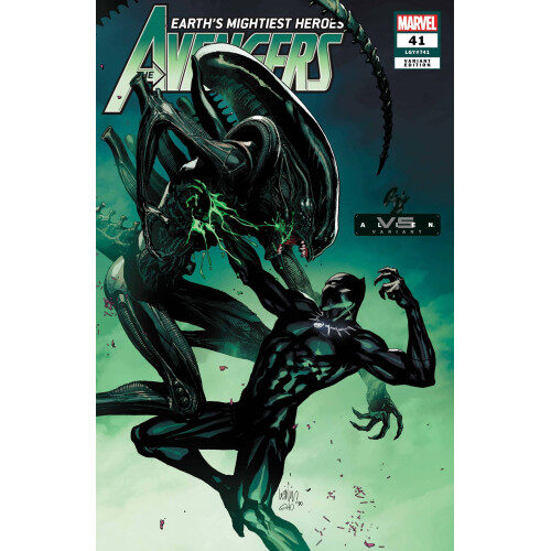 AVENGERS #41 YU MARVEL VS ALIEN VAR