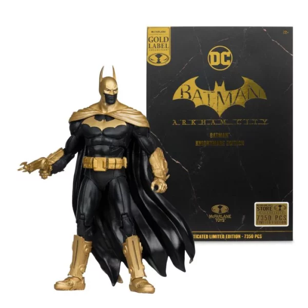 e0a9a8d98fdfb19605446dca269db103 Batman (Arkham City) Knightmare Edition Gold Label 7" Figure Exclusive