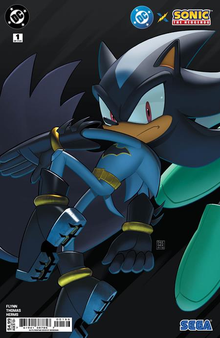 0126DC8311 (1) DC X SONIC THE HEDGEHOG #1 - #5 Connecting Variant Covers Deegeemin Full Set
