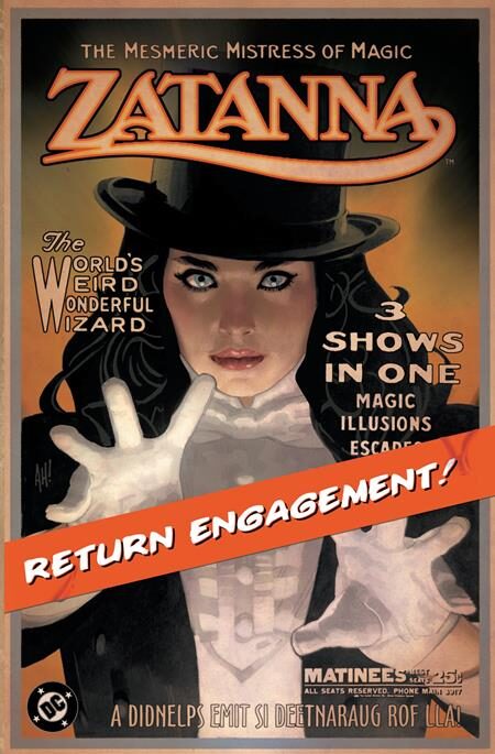ZATANNA (2026) #1 CVR C ADAM HUGHES CARD STOCK VAR