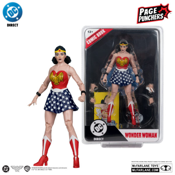 Wonder Woman (Wonder Woman #1) 7in Action Figure with Comic (Page Punchers)