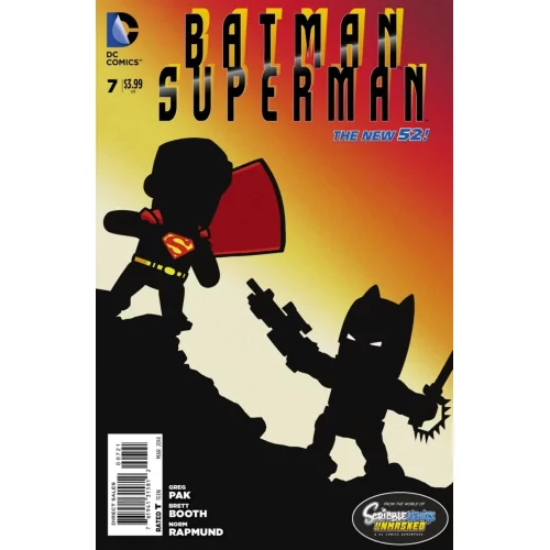 Batman-Superman Vol 1 7 Scribblenauts Variant Image
