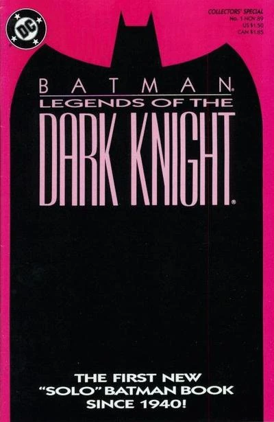 BATMAN LEGENDS OF THE DARK KNIGHT #1 PINK VARIANT