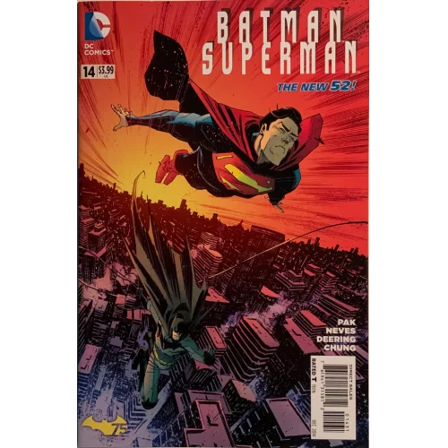 BATMAN / SUPERMAN (NEW 52) #14 SCALERA 1:25 VARIANT COVER