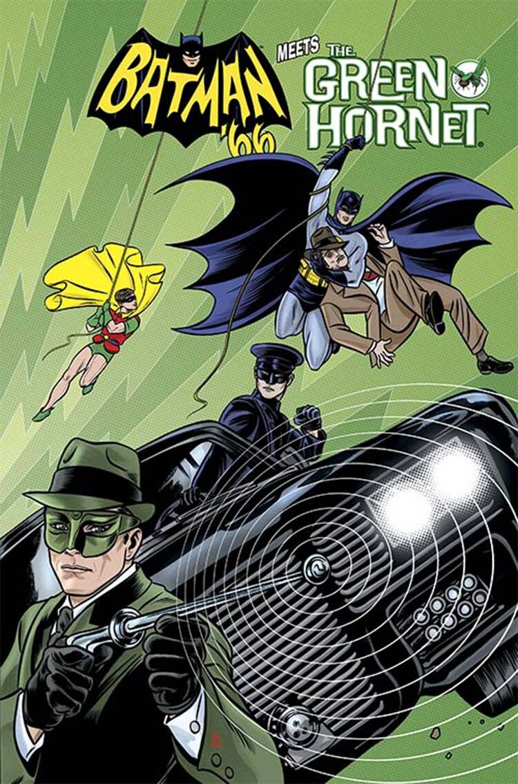 BATMAN 66 MEETS GREEN HORNET #1 (OF 6) VAR ED