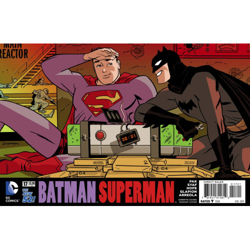 BATMAN SUPERMAN #17 DARWYN COOKE VAR ED