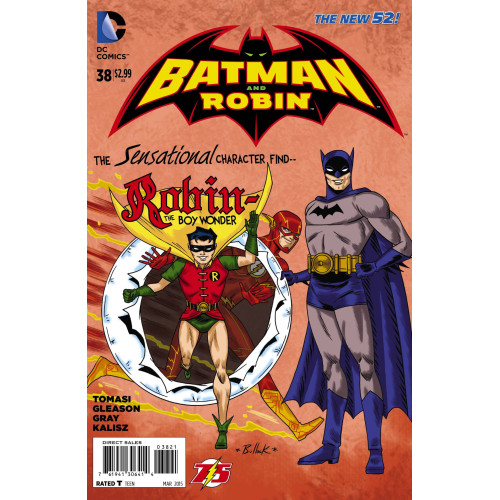 BATMAN AND ROBIN #38 FLASH 75 VAR ED
