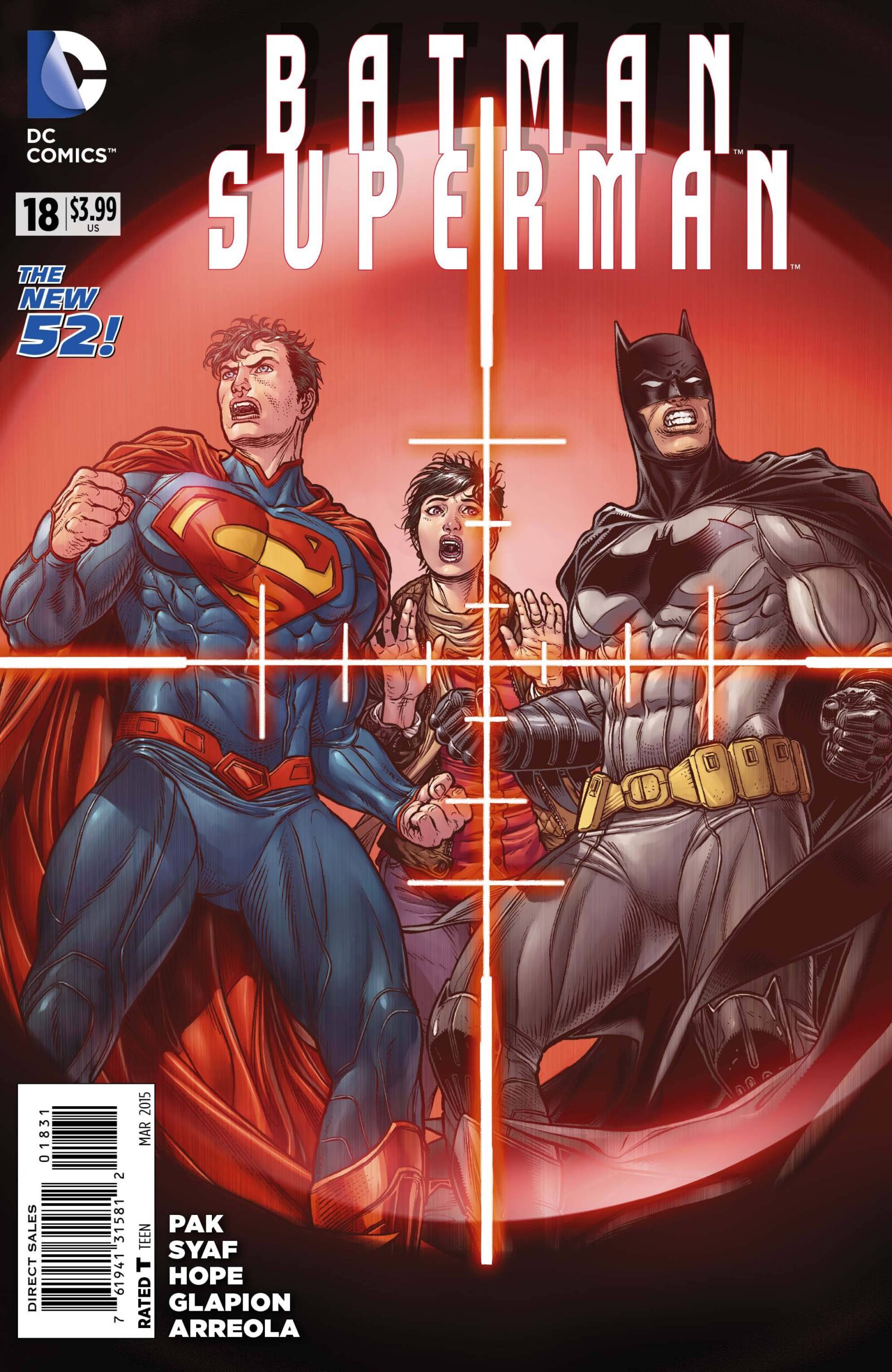 STK659729 BATMAN SUPERMAN #18 VAR ED
