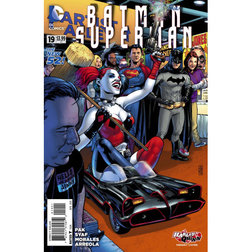 BATMAN SUPERMAN #19 HARLEY QUINN VAR ED