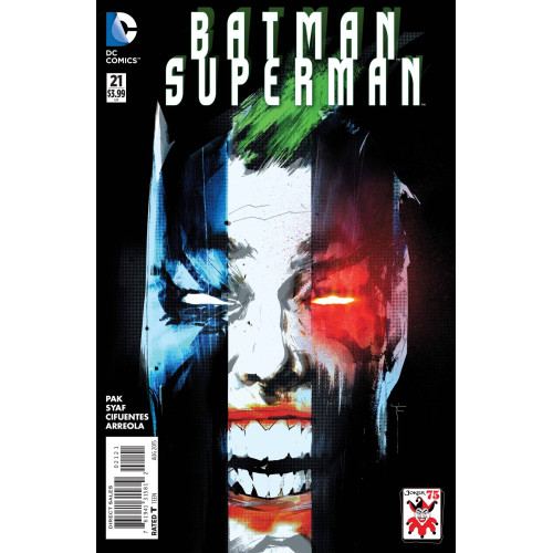 BATMAN SUPERMAN #21 THE JOKER VAR ED