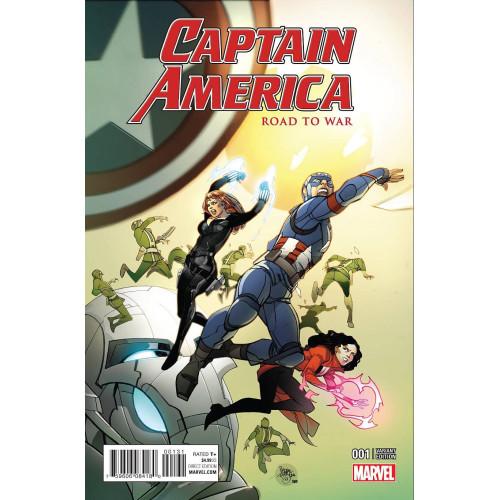 CAPTAIN AMERICA ROAD TO WAR #1 FERRY VAR