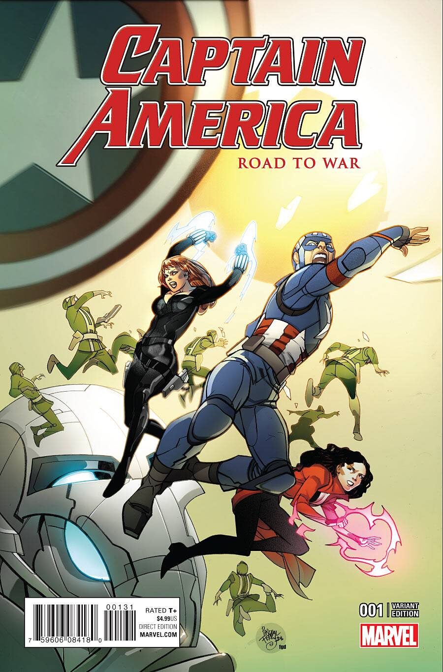 STL002391 CAPTAIN AMERICA ROAD TO WAR #1 FERRY VAR