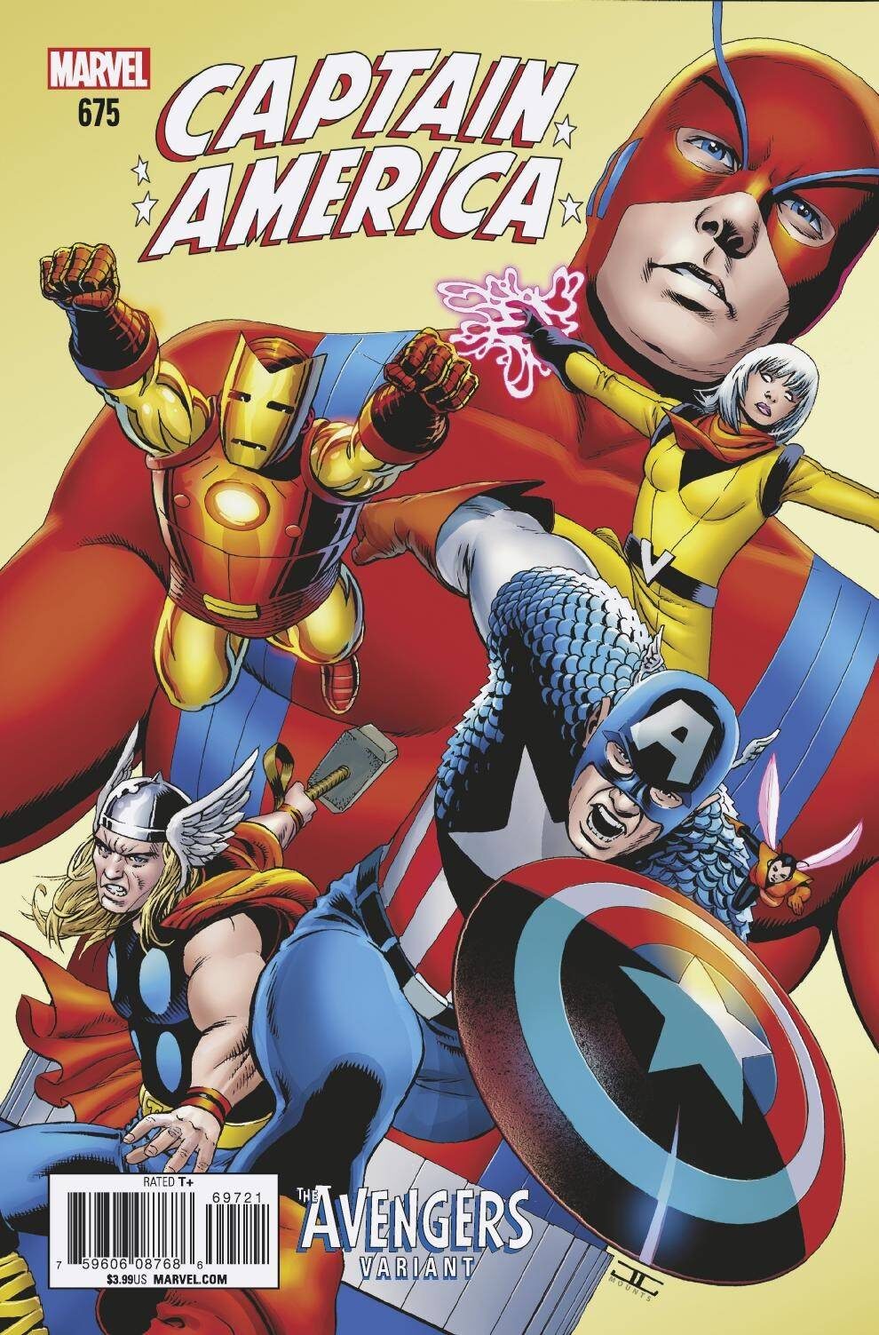 CAPTAIN AMERICA #697 CASSADAY AVENGERS VAR LEG