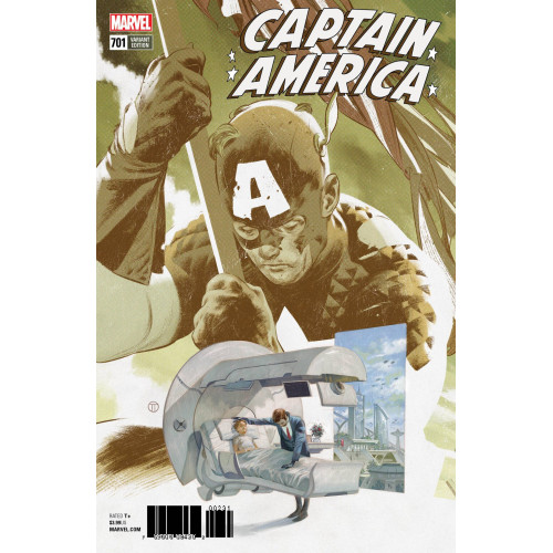 CAPTAIN AMERICA #701 TEDESCO CONNECTING VAR