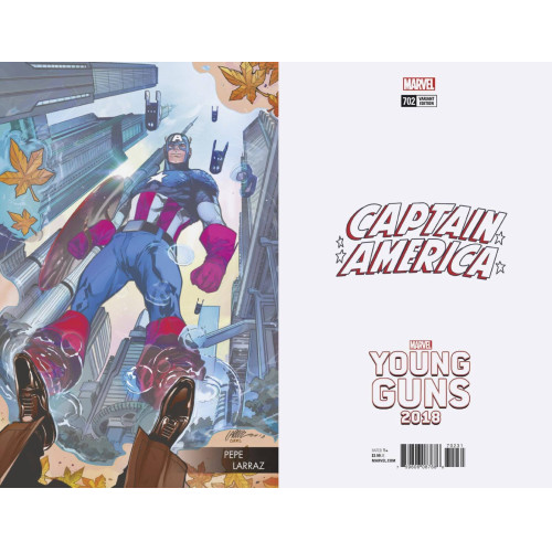 CAPTAIN AMERICA #702 LARRAZ YOUNG GUNS VAR