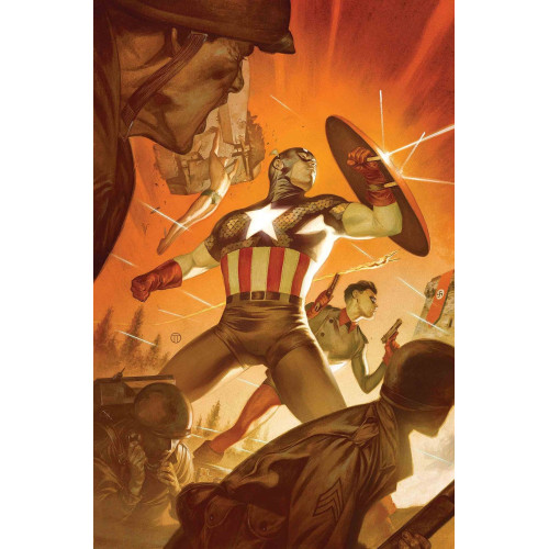CAPTAIN AMERICA #12 TEDESCO MARVELS 25TH TRIBUTE VAR