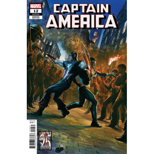 CAPTAIN AMERICA #12 ALEX ROSS MARVELS 25TH VAR
