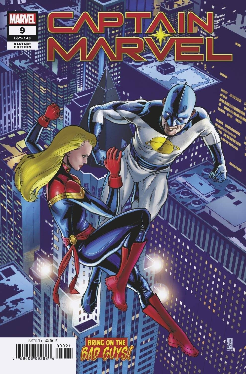 CAPTAIN MARVEL #9 JONES BOBG VAR