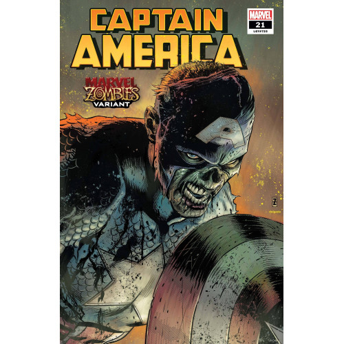 CAPTAIN AMERICA #21 ZIRCHER MARVEL ZOMBIES VAR