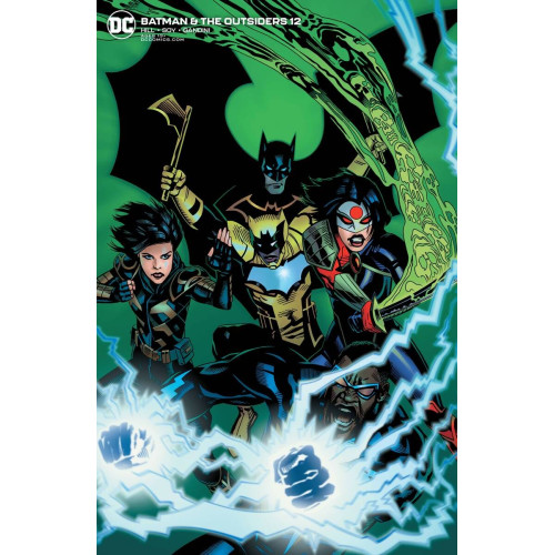 BATMAN AND THE OUTSIDERS #12 MICHAEL GOLDEN VAR ED