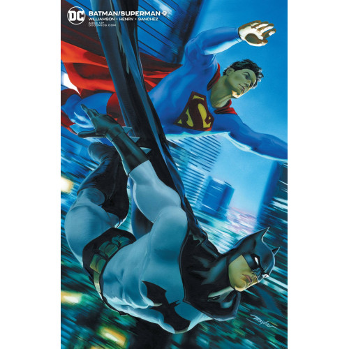BATMAN SUPERMAN #9 MIKE MAYHEW VAR ED