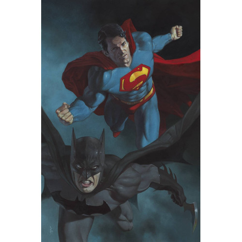 STL153777 BATMAN SUPERMAN #10 CARD STOCK R FEDERICI VAR ED