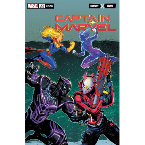 CAPTAIN MARVEL #22 COELLO FORTNITE VAR MARVEL COMICS