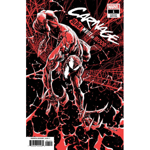 CARNAGE BLACK WHITE AND BLOOD #1 (OF 4) OTTLEY VAR
