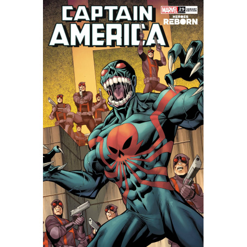 CAPTAIN AMERICA #29 PACHECO REBORN VAR