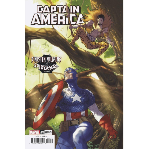 CAPTAIN AMERICA #30 CLARKE SPIDER-MAN VILLAINS VAR
