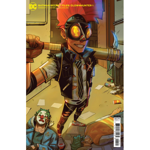 BATMAN SECRET FILES CLOWNHUNTER #1 CVR B CARDSTOCK VAR