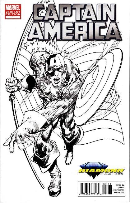 cap_1_sketch2 CAPTAIN AMERICA #1 NEAL ADAMS SKETCH VAR