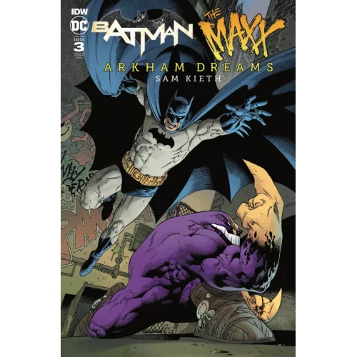 BATMAN THE MAXX ARKHAM DREAMS #3 (OF 5) INCV RODRIGU