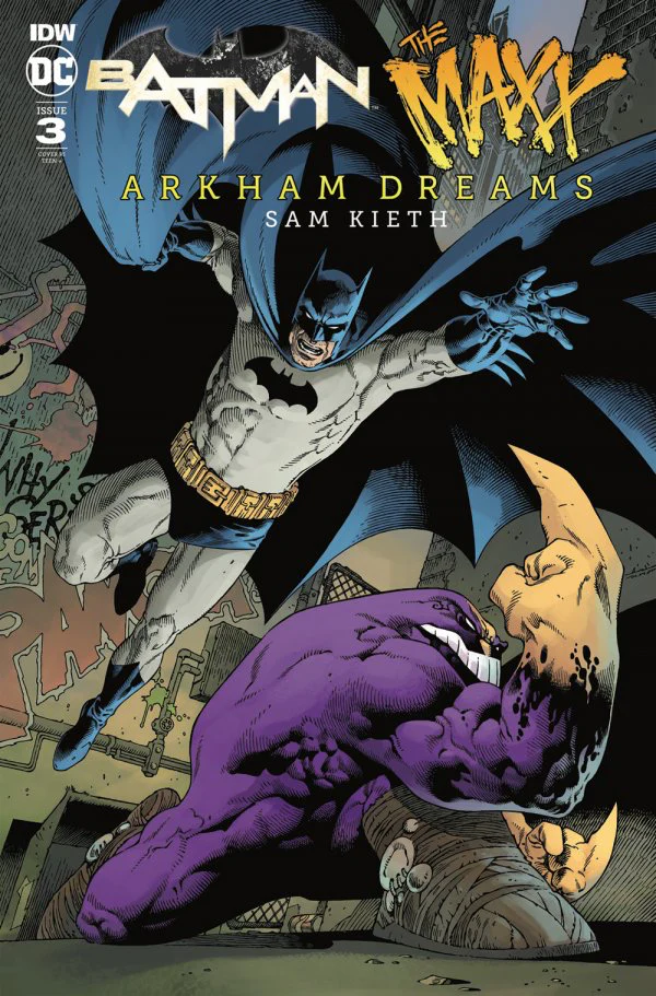 BATMAN THE MAXX ARKHAM DREAMS #3 (OF 5) INCV RODRIGU