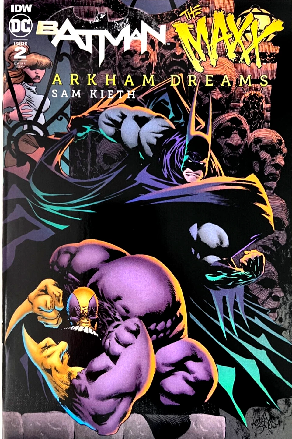 BATMAN THE MAXX ARKHAM DREAMS #3 (OF 5) 10 COPY INCV RODRIGU