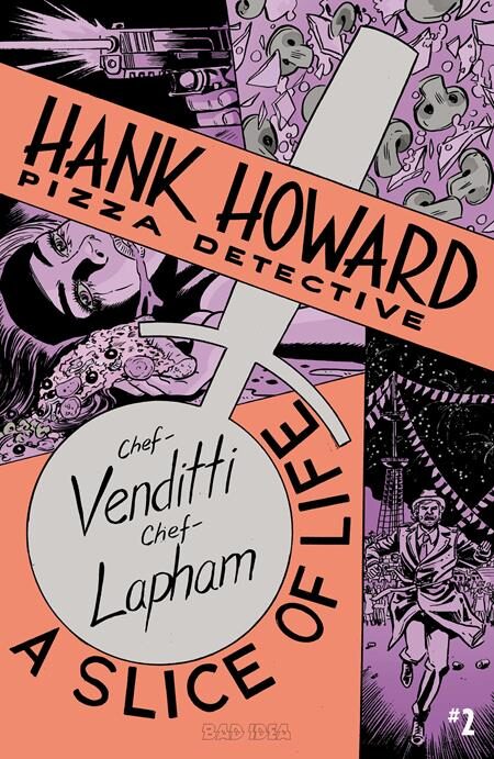 0426BD0529 HANK HOWARD PIZZA DETECTIVE A SLICE OF LIFE #2 (OF 2) CVR A DAVID LAPHAM