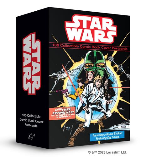 0426CH0564 STAR WARS 100 COLLECTIBLE COMIC BOOK COVER POSTCARDS